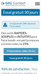 Mobile Screenshot of grc-contact.fr